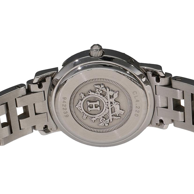 HERMES エルメス/クリッパー・アイボリー/レディース/クオーツ/CL4.220//942***/ABランク/62