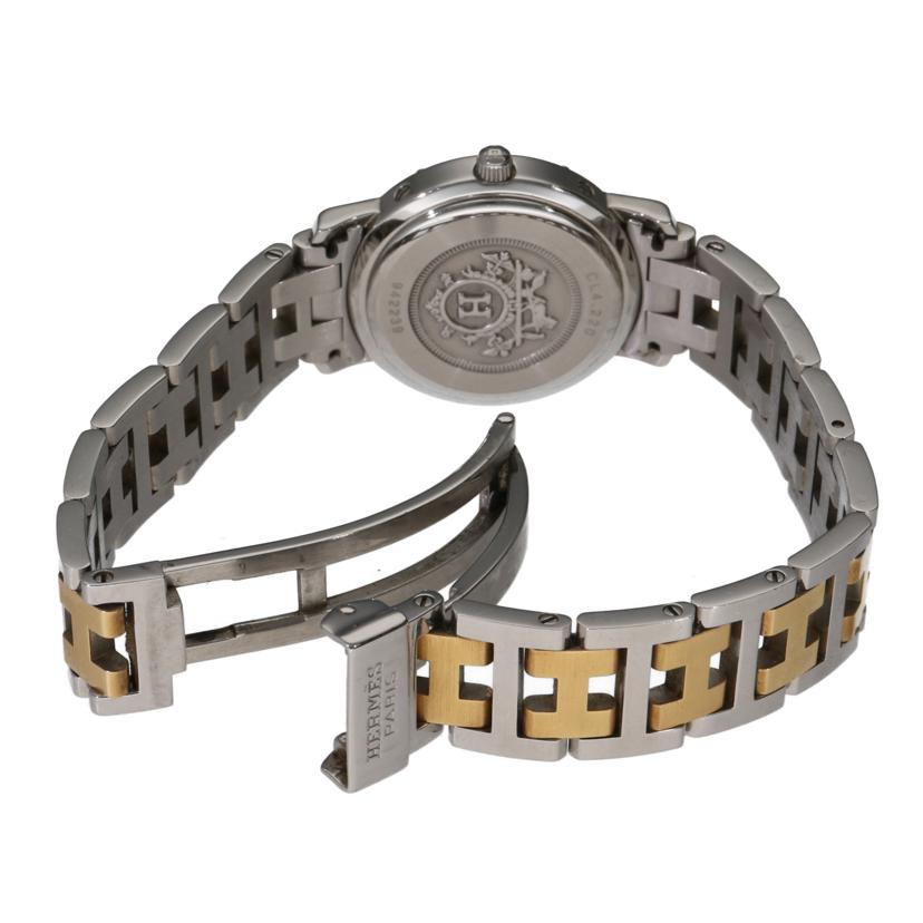 HERMES エルメス/クリッパー・アイボリー/レディース/クオーツ/CL4.220//942***/ABランク/62