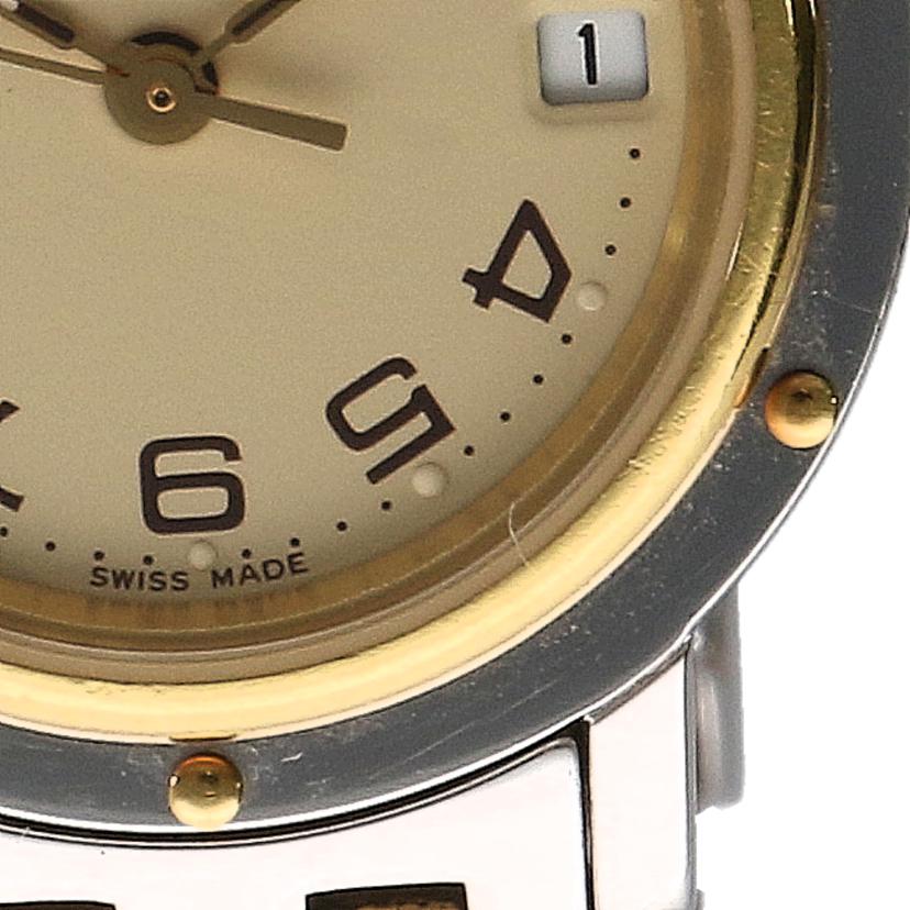 HERMES エルメス/クリッパー・アイボリー/レディース/クオーツ/CL4.220//942***/ABランク/62