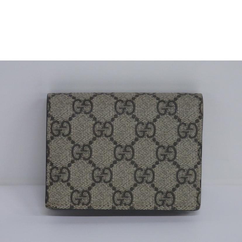 GUCCI グッチ/GGスプリーム二つ折り財布/チェリー/476050//525040/ABランク/83