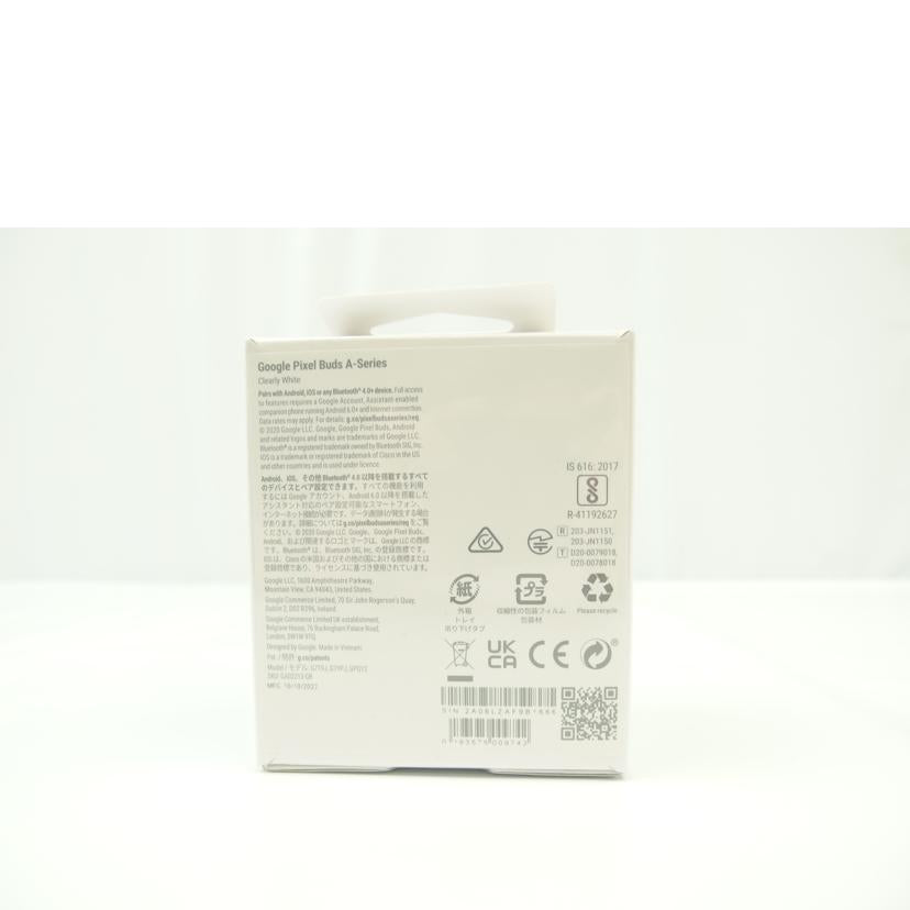 Google Google /ワイヤレスイヤホン/Pixel Buds A-Series//SAランク/83
