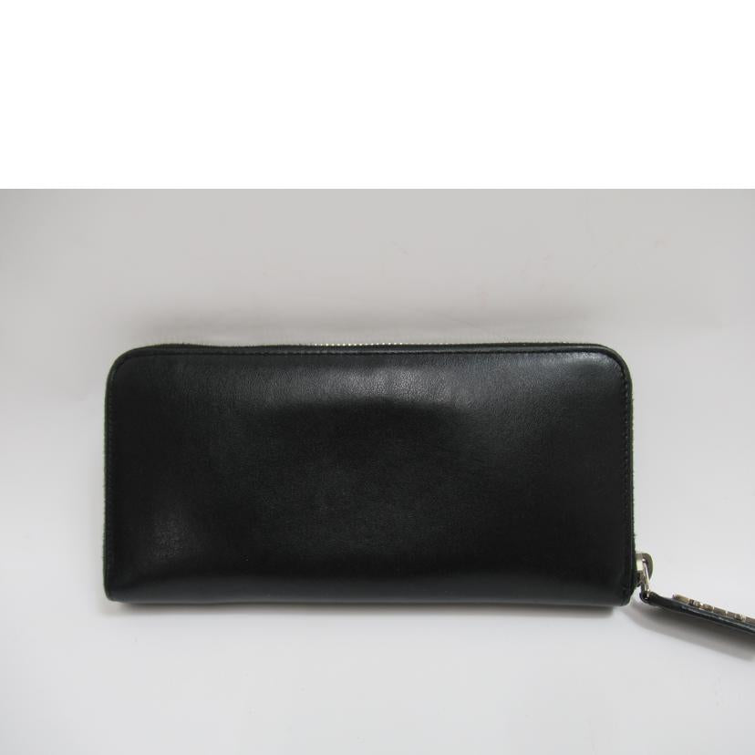 SAINTLAURENT サンローラン/スパンコール/レザー/ラウンドファスナー/456121//1216/ABランク/63