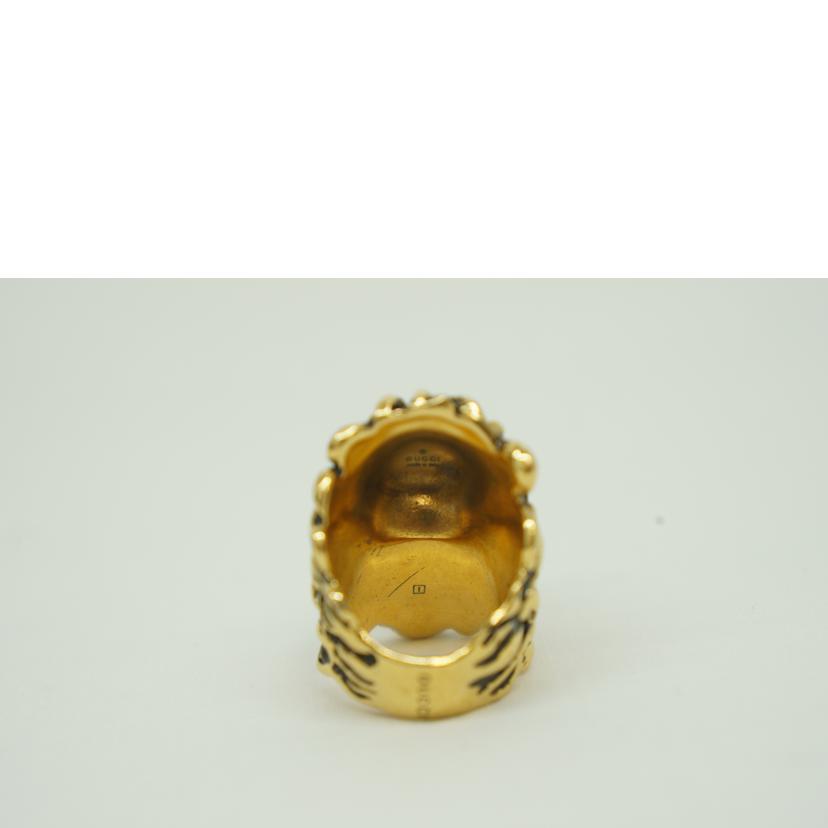 GUCCI グッチ/ライオンリング/イエローストーン//Bランク/09