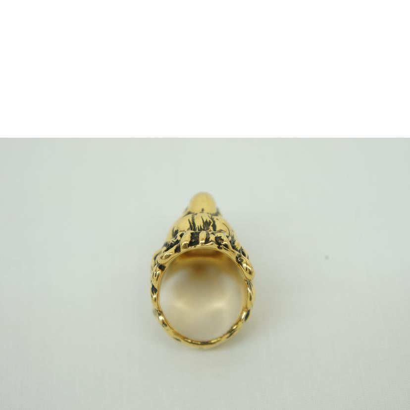 GUCCI グッチ/ライオンリング/イエローストーン//Bランク/09