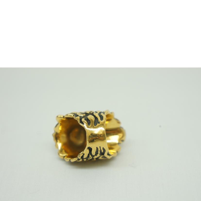GUCCI グッチ/ライオンリング/イエローストーン//Bランク/09