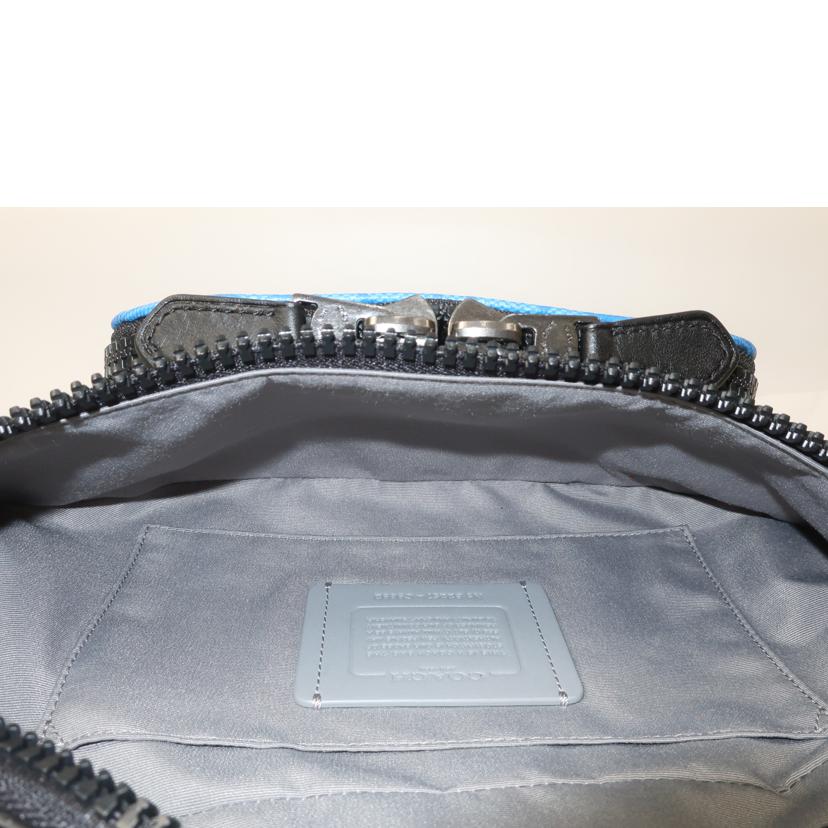 COACH コーチ/PVCレザー ボディーバッグ ウエストポーチ シグネチャー/C9892//Aランク/65