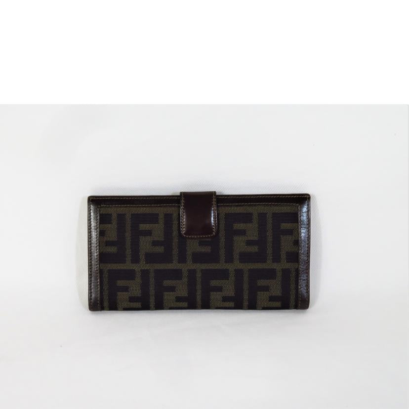 FENDI フェンディ/ズッカ柄 二つ折り長財布/30806//ABランク/81