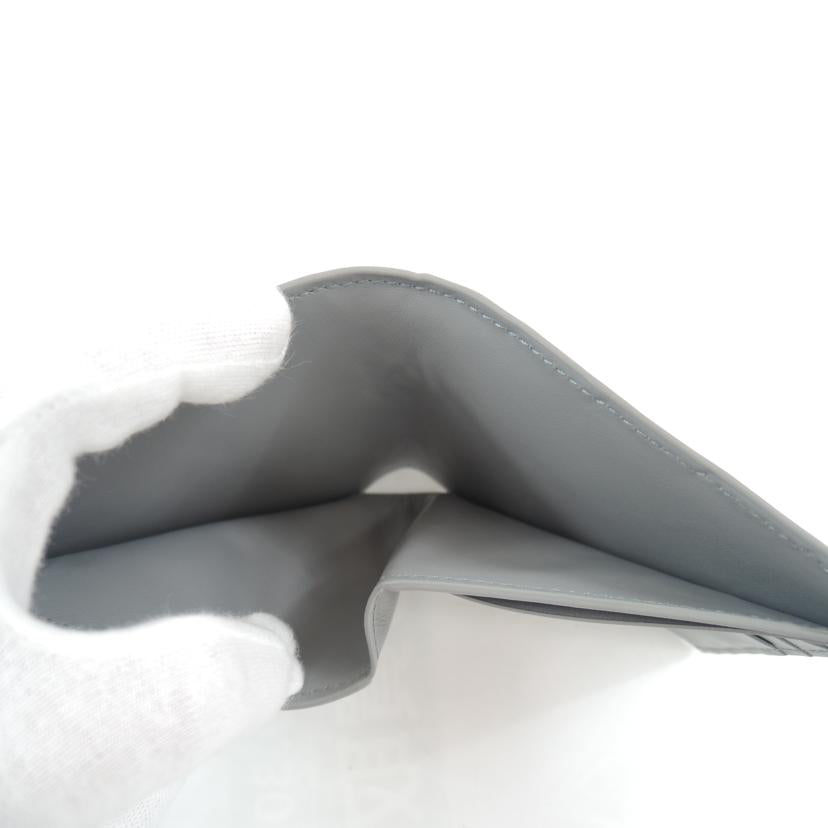 BOTTEGA VENETA ボッテガヴェネタ/イントレチャート二つ折り札入れ/コンクリート/592778 VMBI2//Aランク/06