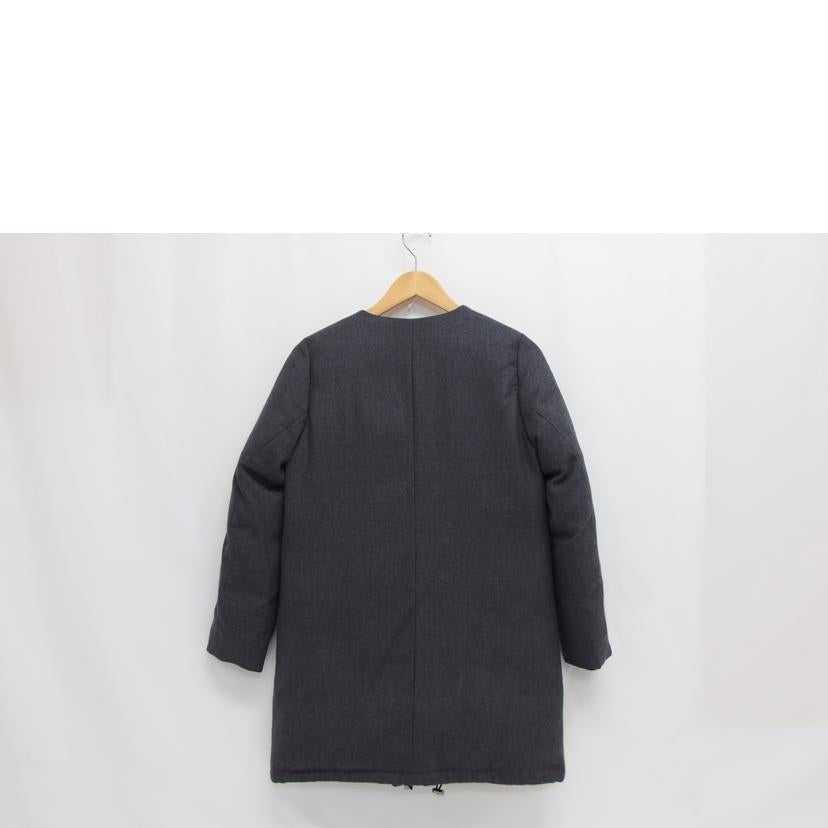 UNITED ARROWS ユナイテッドアローズ/ノーカラーダウンコート/グレー//ABランク/04