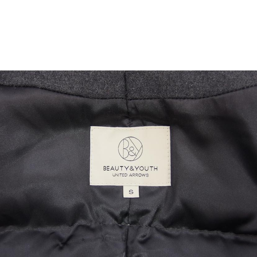 UNITED ARROWS ユナイテッドアローズ/ノーカラーダウンコート/グレー//ABランク/04