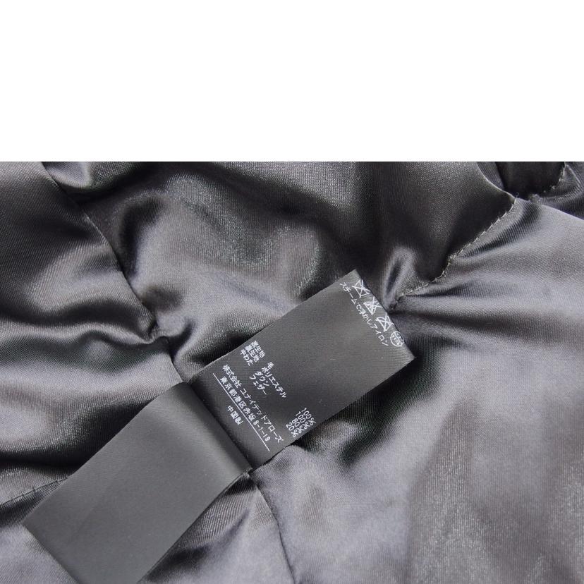 UNITED ARROWS ユナイテッドアローズ/ノーカラーダウンコート/グレー//ABランク/04