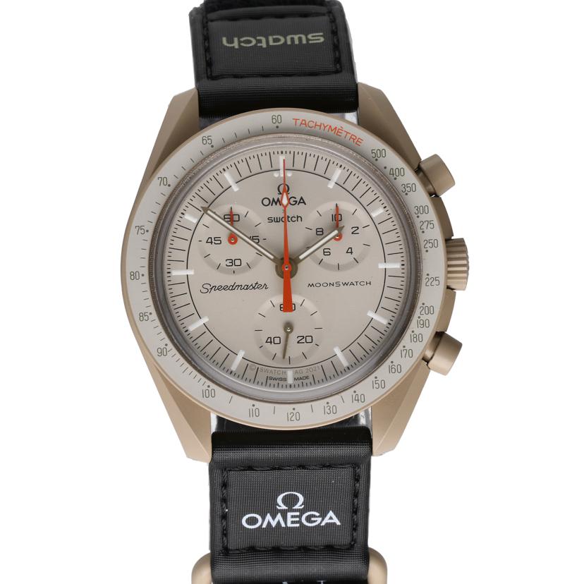OMEGA×swatch オメガ×スウォッチ/ムーンスウォッチ/MISSION TO JUPITER/クオーツ/SO33C100//SAランク/75