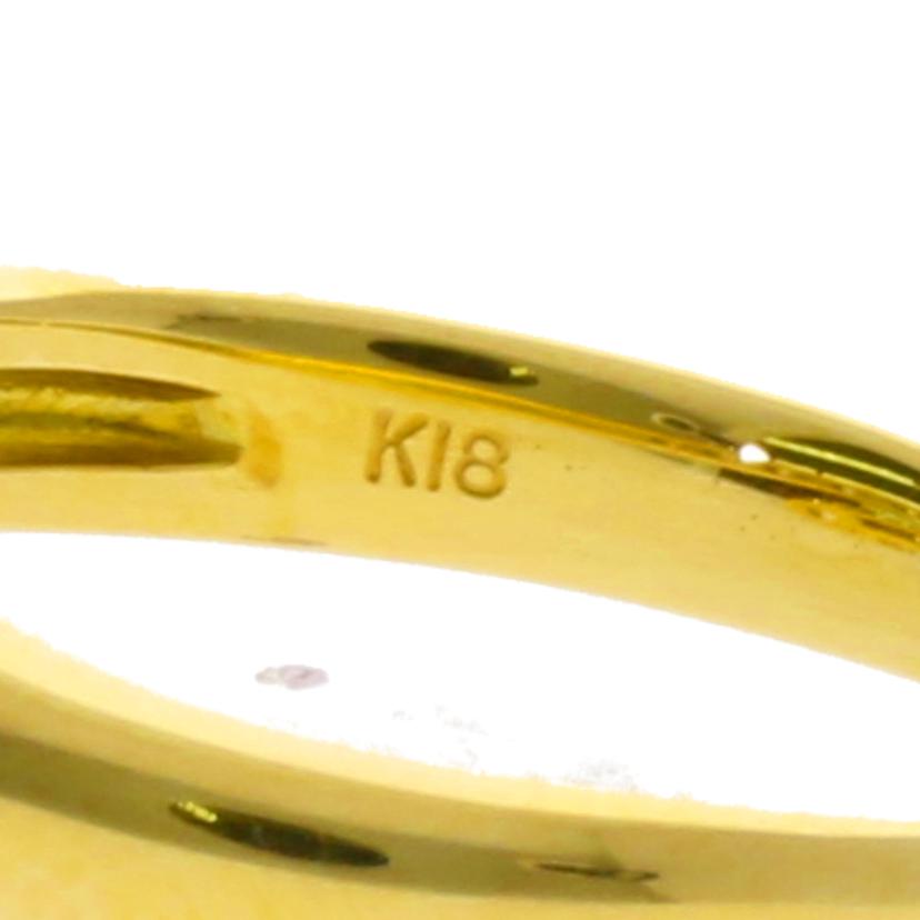 / K18ダイヤリング0.342/0.31ct//Aランク/75
