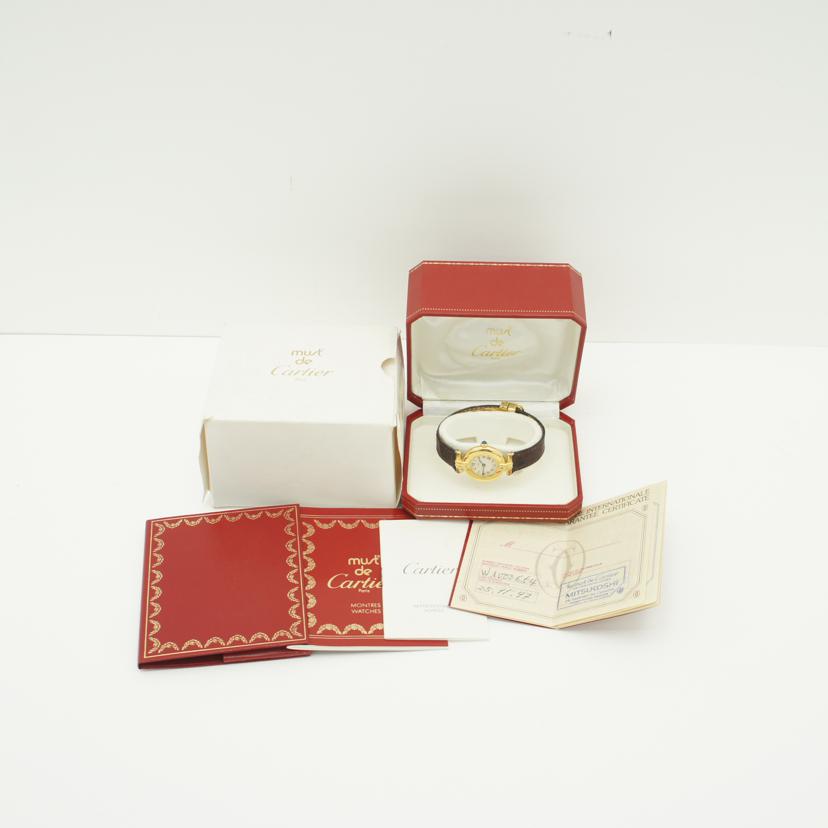 Cartier カルティエ/マストコリゼ ヴェルメイユ/クオ-ツ/W1000654//CC3*****/Bランク/06
