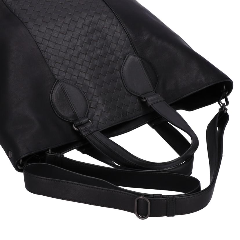 BOTTEGA VENETA/イントレチャートレザー2wayトート//B03*******/Bランク/75