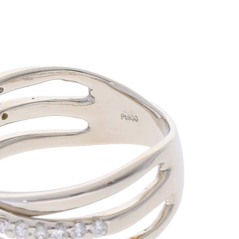 / Pt900ダイヤリング0.52/#11//Aランク/75