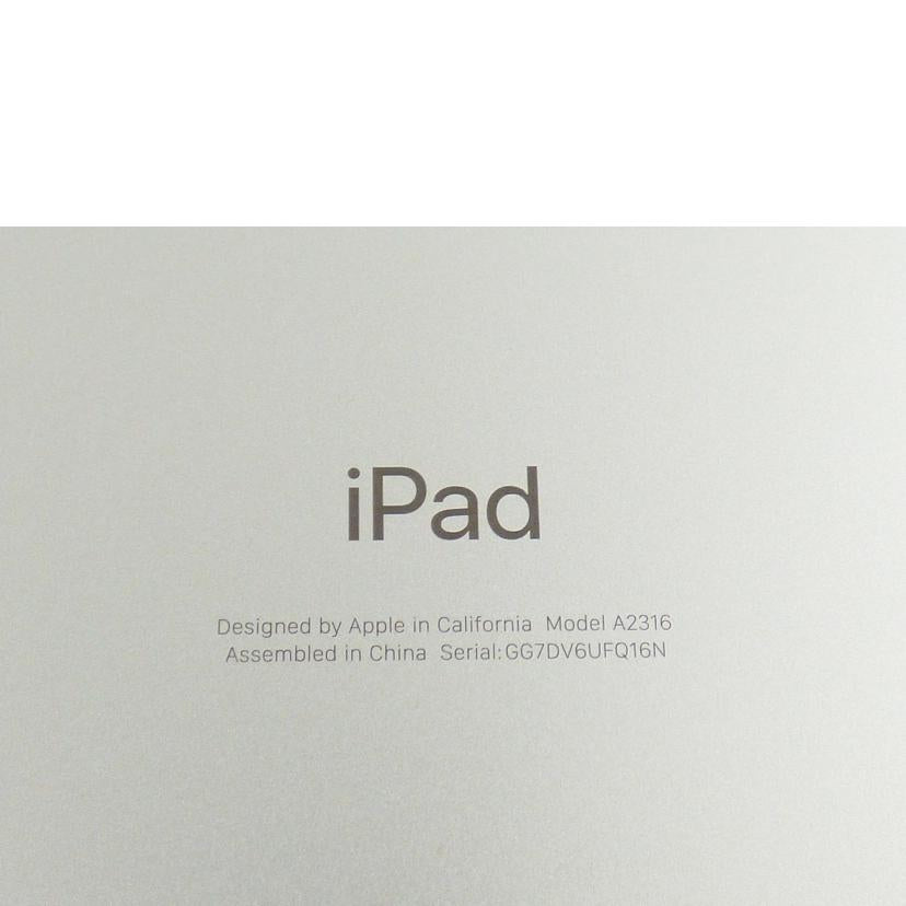 Apple アップル/iPad Air(第4世代)/MYFN2J/A/MYFN2J/A//GG7DV6UFQ16N/ABランク/64