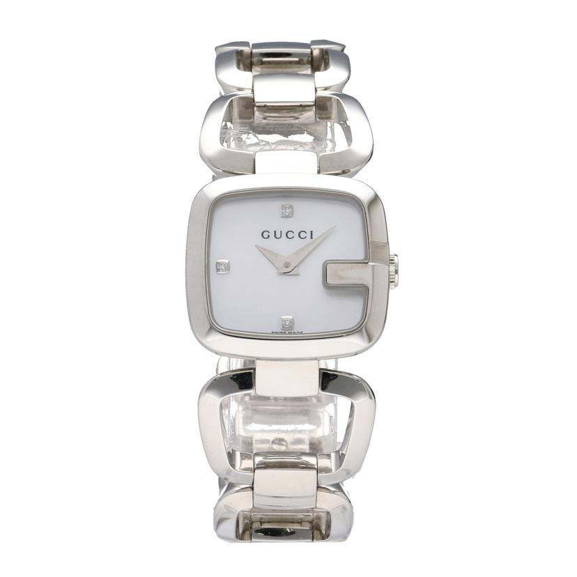 GUCCI グッチ/Gグッチ・3Pダイヤ/レディース/クオーツ/YA125502//125*****/Aランク/77