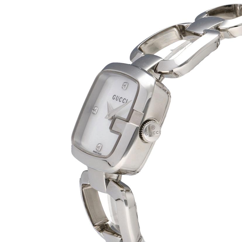 GUCCI グッチ/Gグッチ・3Pダイヤ/レディース/クオーツ/YA125502//125*****/Aランク/77