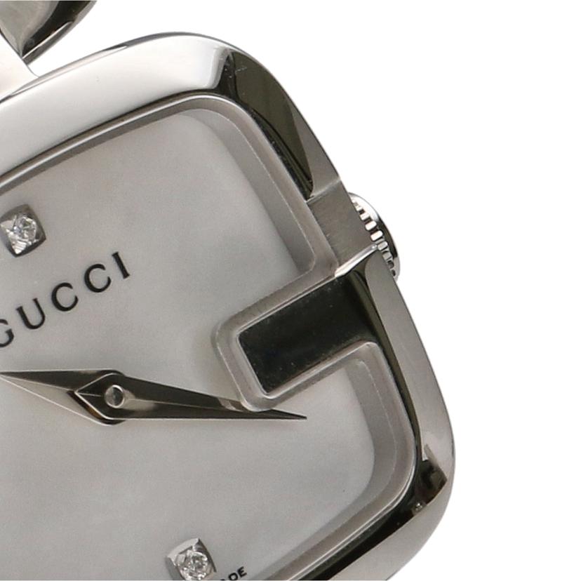 GUCCI グッチ/Gグッチ・3Pダイヤ/レディース/クオーツ/YA125502//125*****/Aランク/77