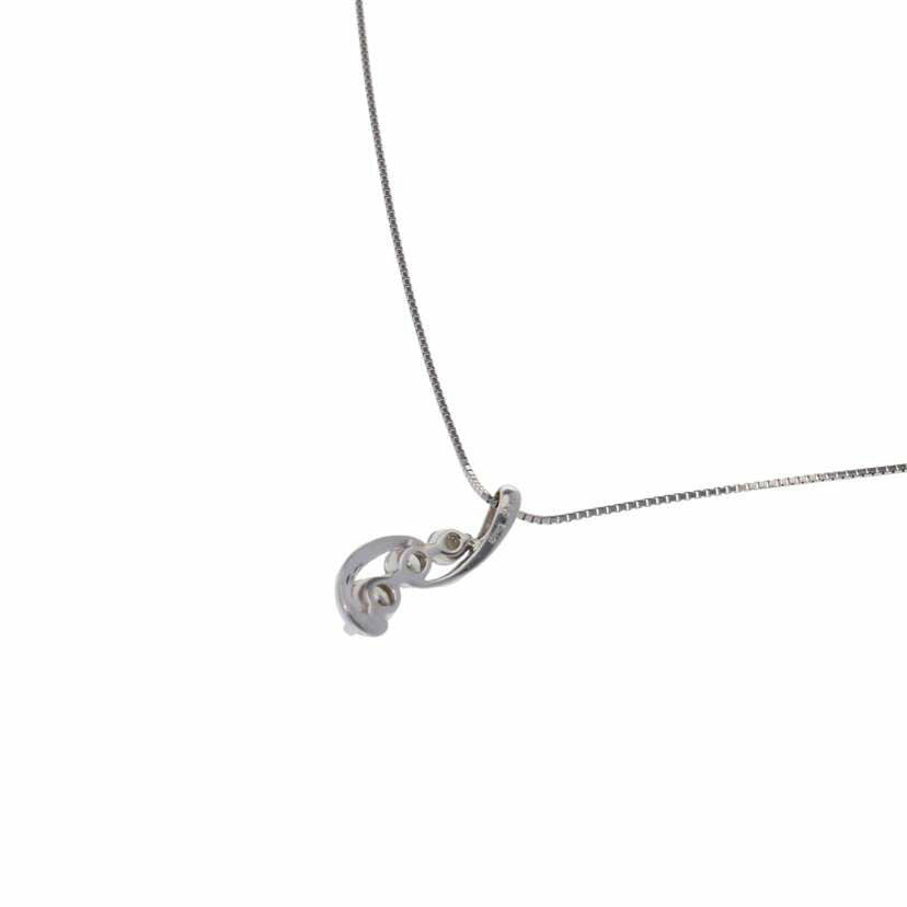 / K18WGダイヤネックレス 0.50ct//Aランク/75