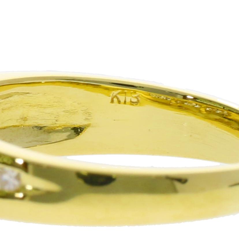 / K18ダイヤリング 0.35ct//Aランク/75