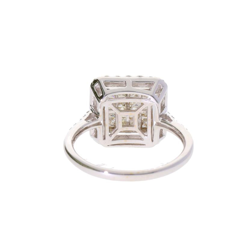 / K18WGダイヤリング 1.00ct//Aランク/75