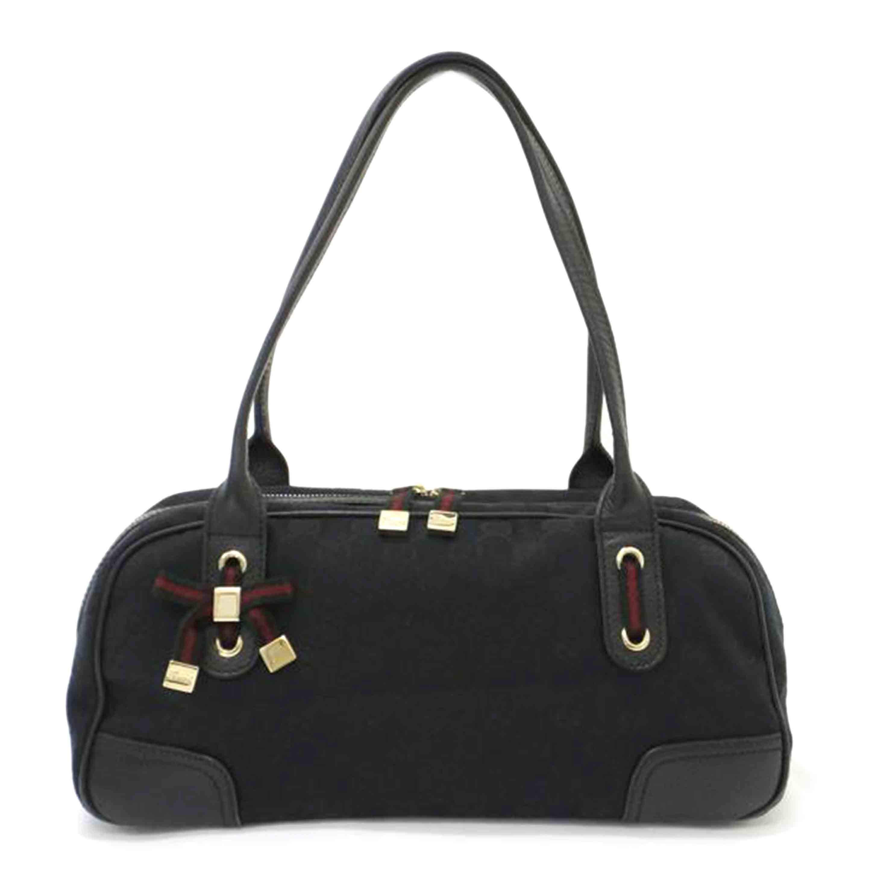 GUCCI グッチ/GGキャンバス/プリンシーミニボストン/シェリーライン/161720//002***/Bランク/88