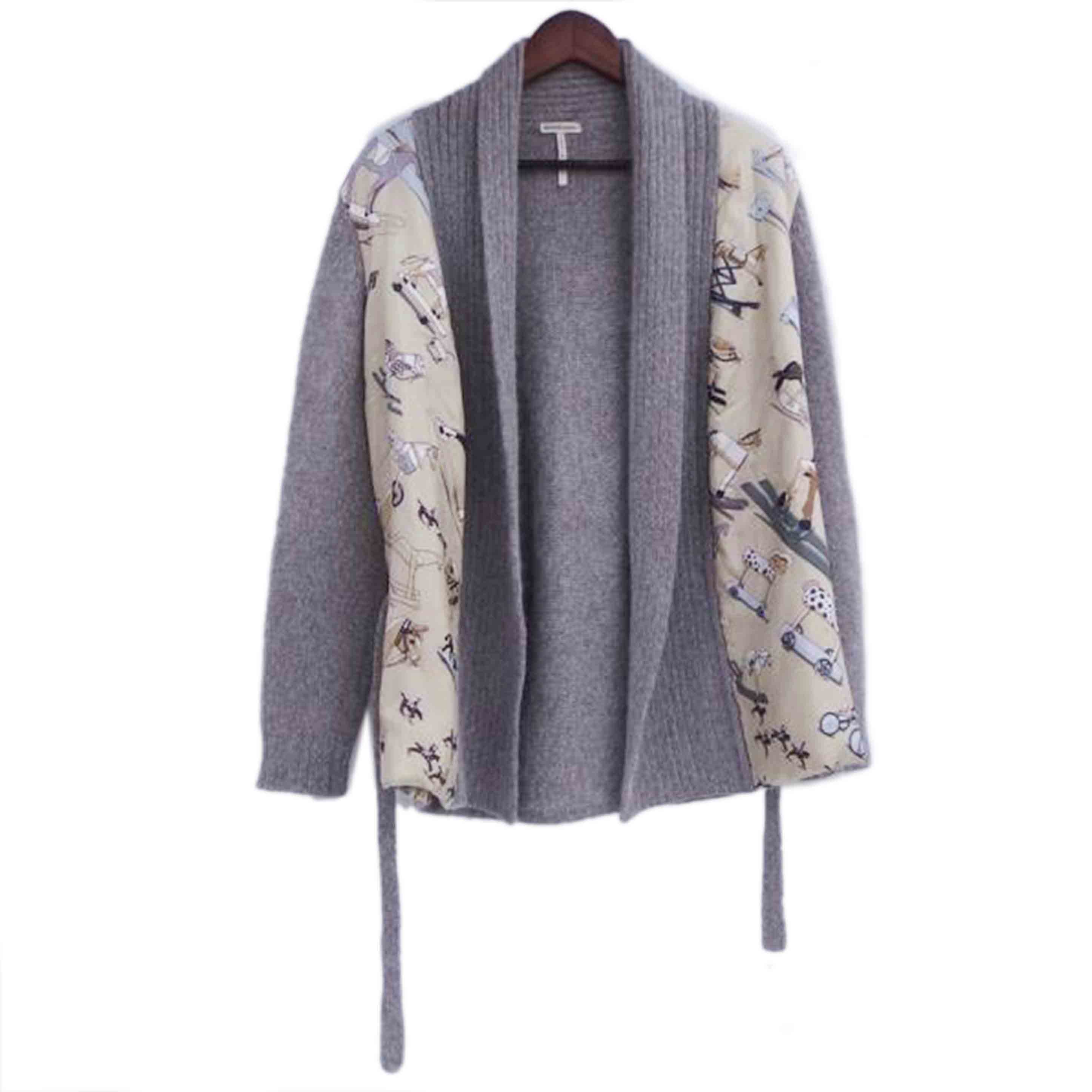 HERMES エルメス/HERMES シルクカーディガン//Cランク/82