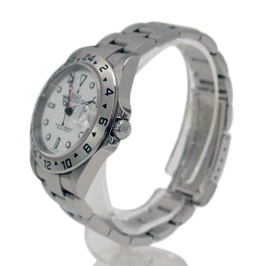 ROLEX ロレックス 腕時計 2009年頃製造 新品仕上済 ルーレット 自動巻き ホワイト/エクスプローラーII/白文字盤/V番/16570//V550364(2009)/SAランク/69