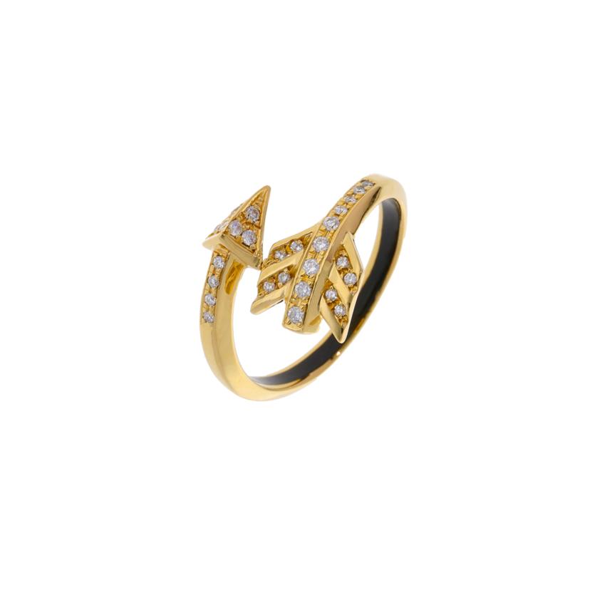 / K18ダイヤリング 0.18ct //Aランク/75