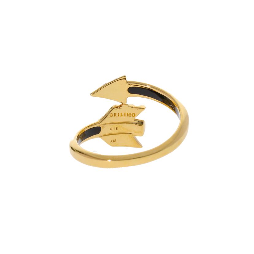 / K18ダイヤリング 0.18ct //Aランク/75