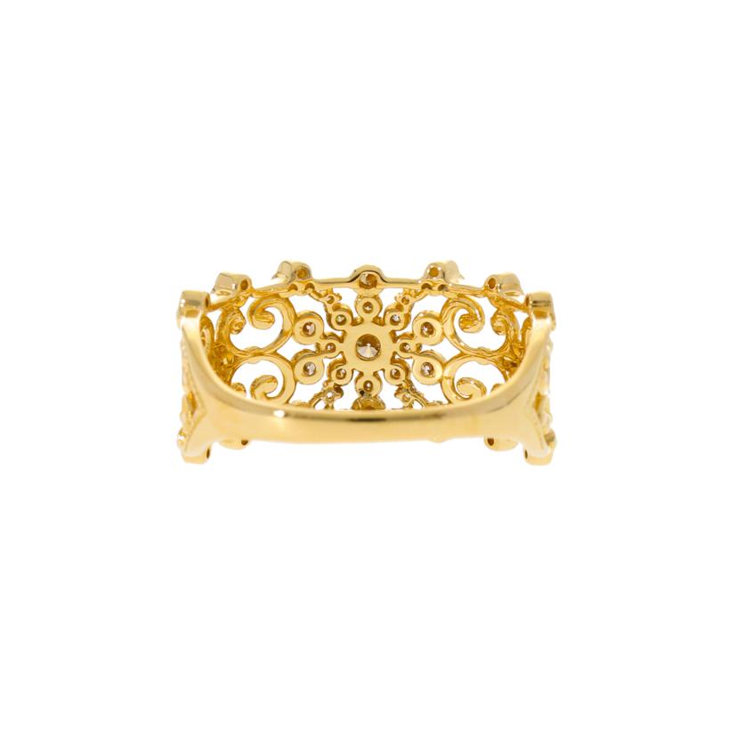 / K18ダイヤリング 0.40ctリング//Aランク/75