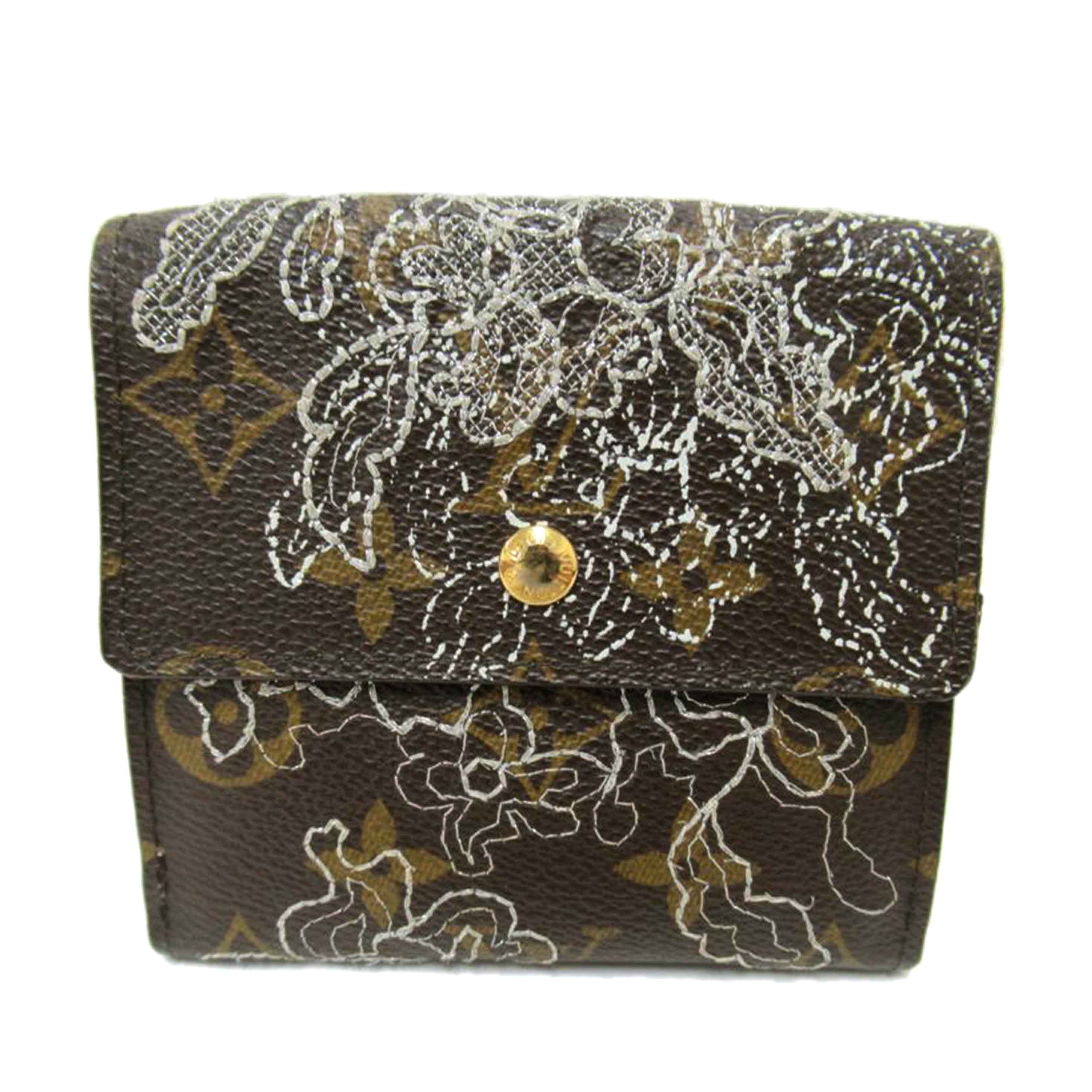 LV/ポルトフォイユ・エリーズ/モノグラム ダンテェル・アルジャン/M95396//SP0***/ABランク/63