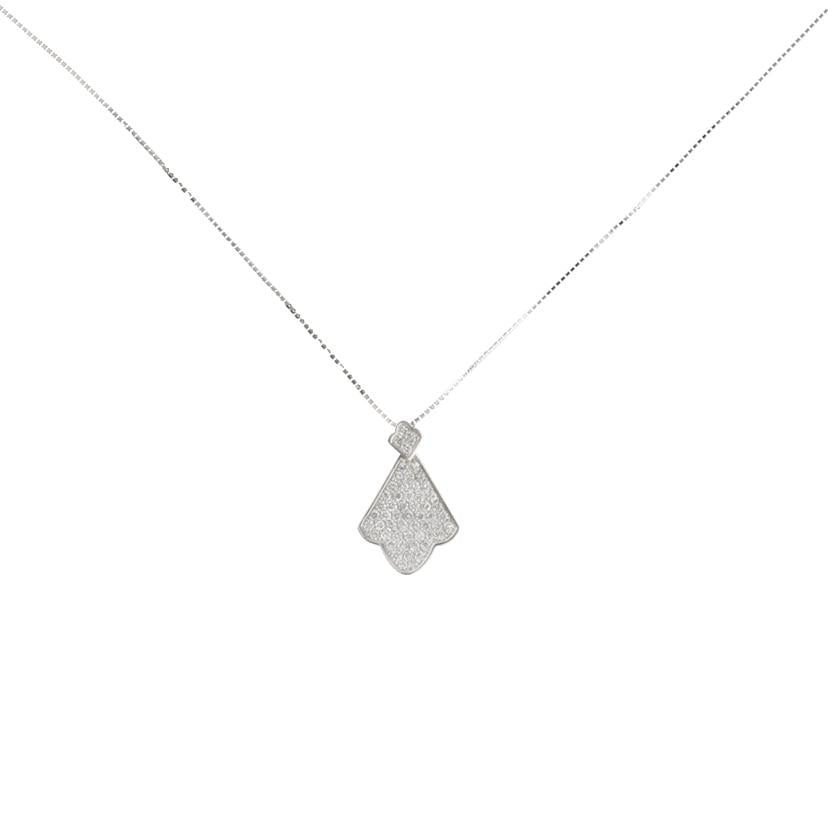 / K18WGダイヤネックレス 0.50ct//Aランク/84