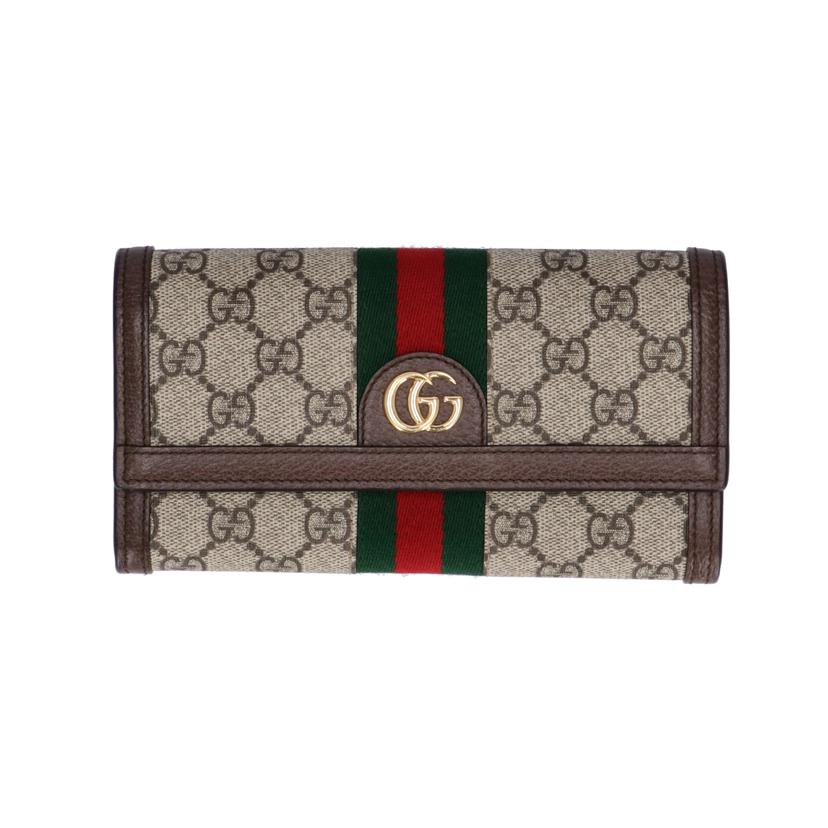 GUCCI GUCCI/コンチネンタルウォレット.GGスプリーム/523153//525***/Aランク/75