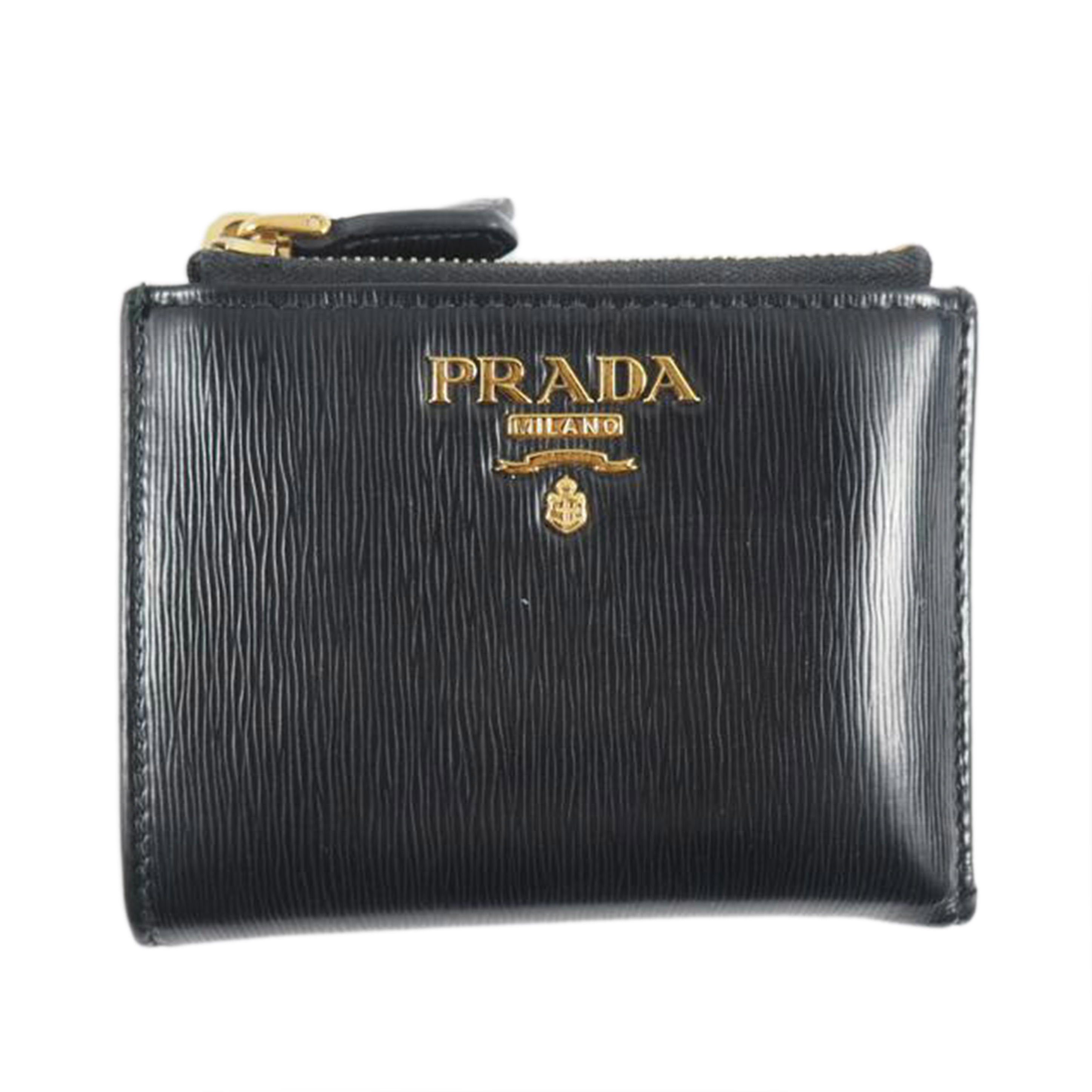 PRADA プラダ/サフィアーノ2つ折り財布/1ML024//Bランク/79
