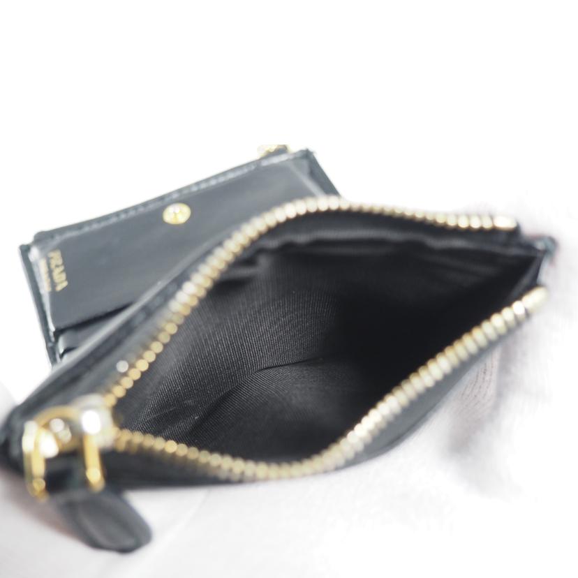 PRADA プラダ/サフィアーノ2つ折り財布/1ML024//Bランク/79