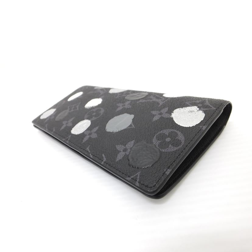 LV ルイヴィトン/ポルトフォイユ・ブラザ/草間彌生コラボ/モノグラムエクリプス/M81932//RFI*/Aランク/88