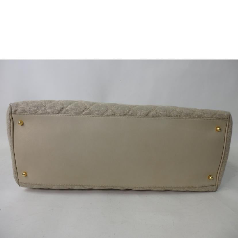CHANEL シャネル/ココマーク/スーパーモデルトート/キャンバス/ゴールド金具//344****/ABランク/84