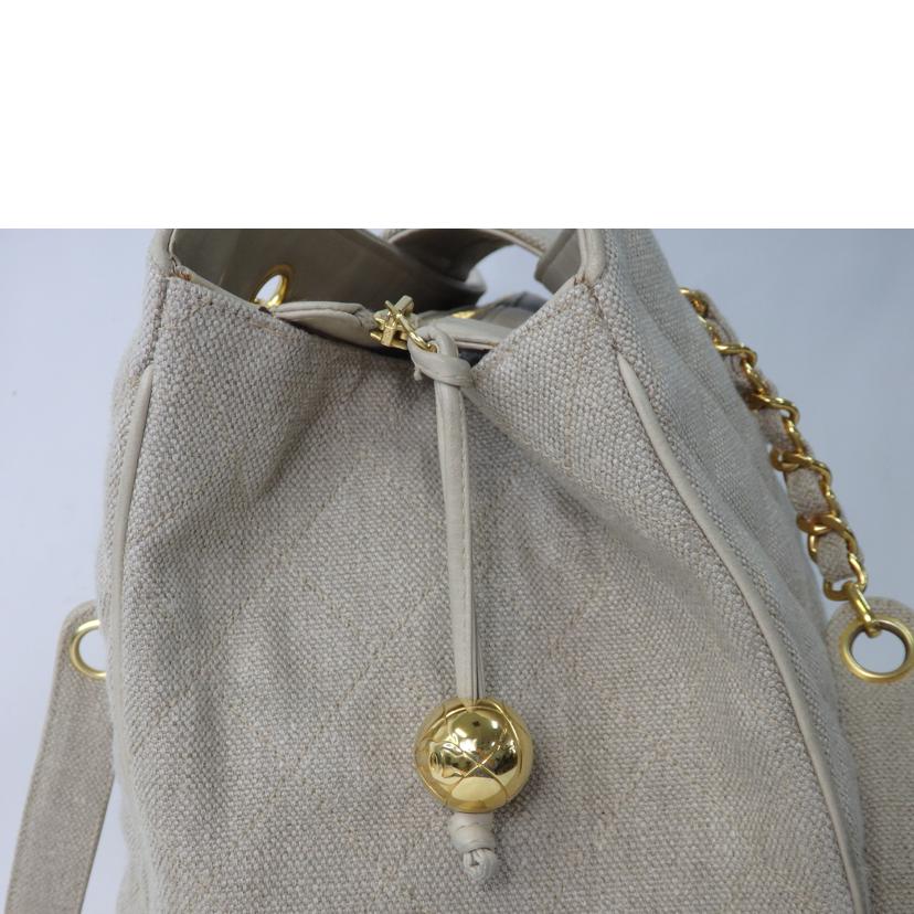 CHANEL シャネル/ココマーク/スーパーモデルトート/キャンバス/ゴールド金具//344****/ABランク/84