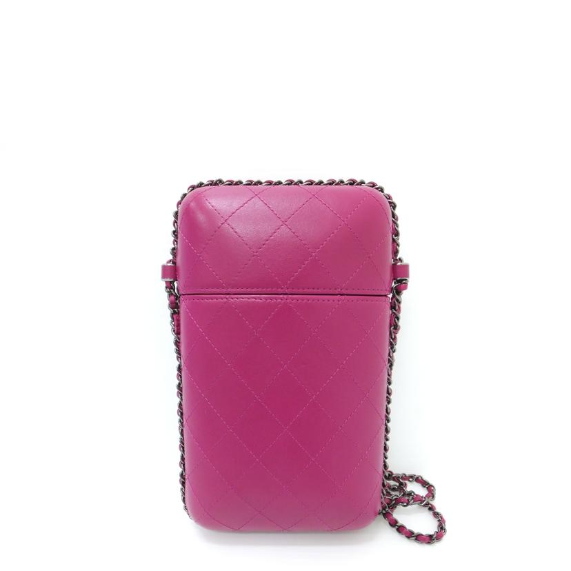 CHANEL シャネル/マトラッセチェーンショルダー/スマホケース//290*****/ABランク/88