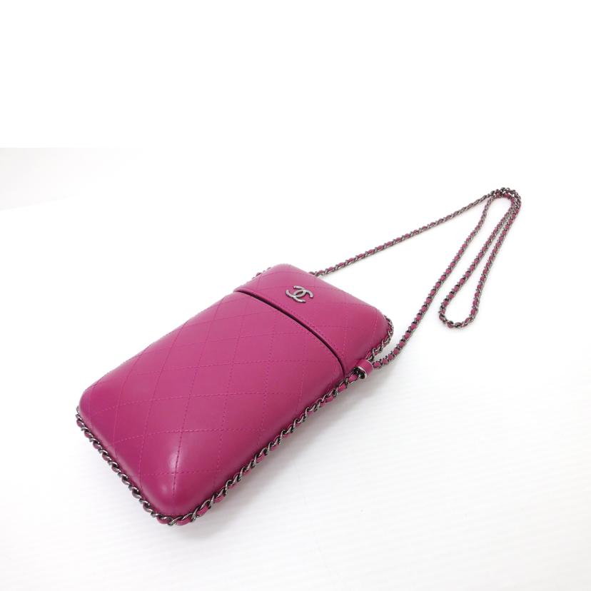 CHANEL シャネル/マトラッセチェーンショルダー/スマホケース//290*****/ABランク/88