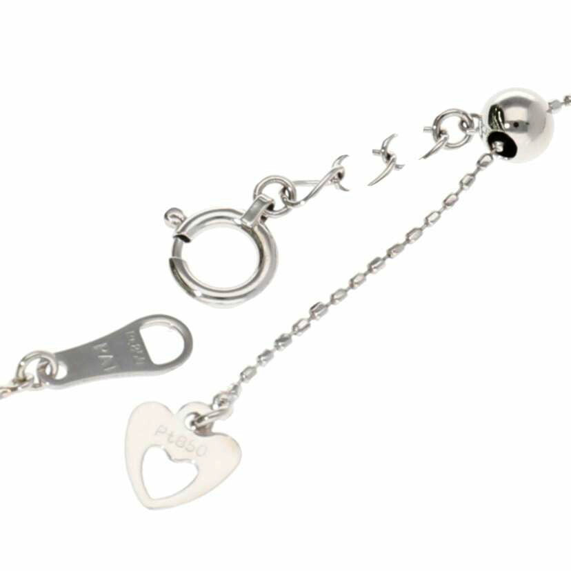 / Pt900/850ダイヤネックレス 0.30ct//Aランク/75