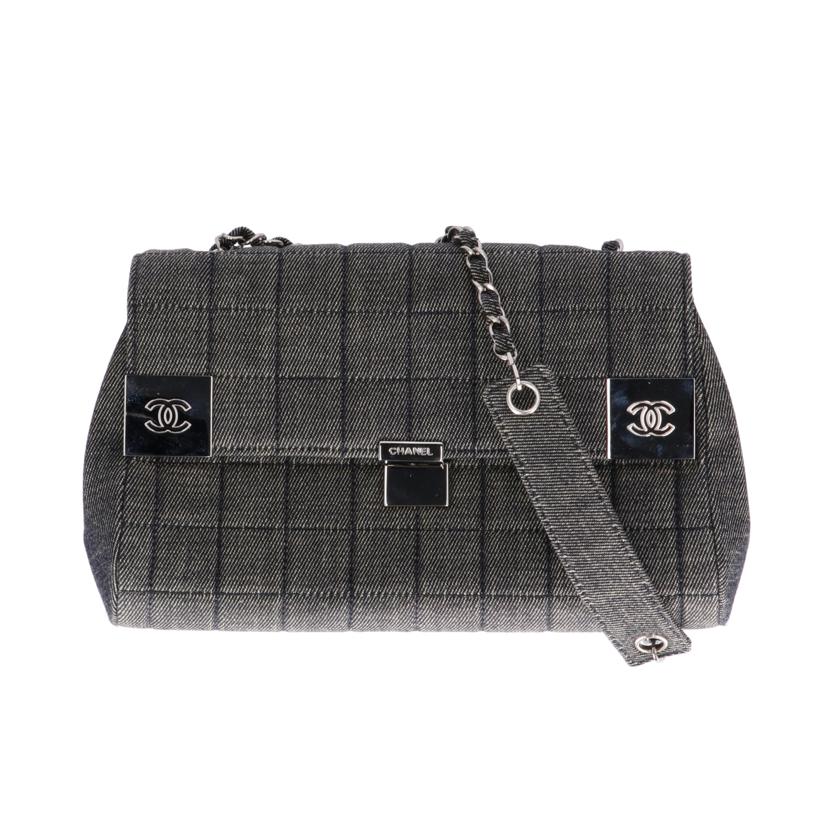 CHANEL CHANEL/チョコバーデニムレザーチェーンショルダー//709****/Bランク/75