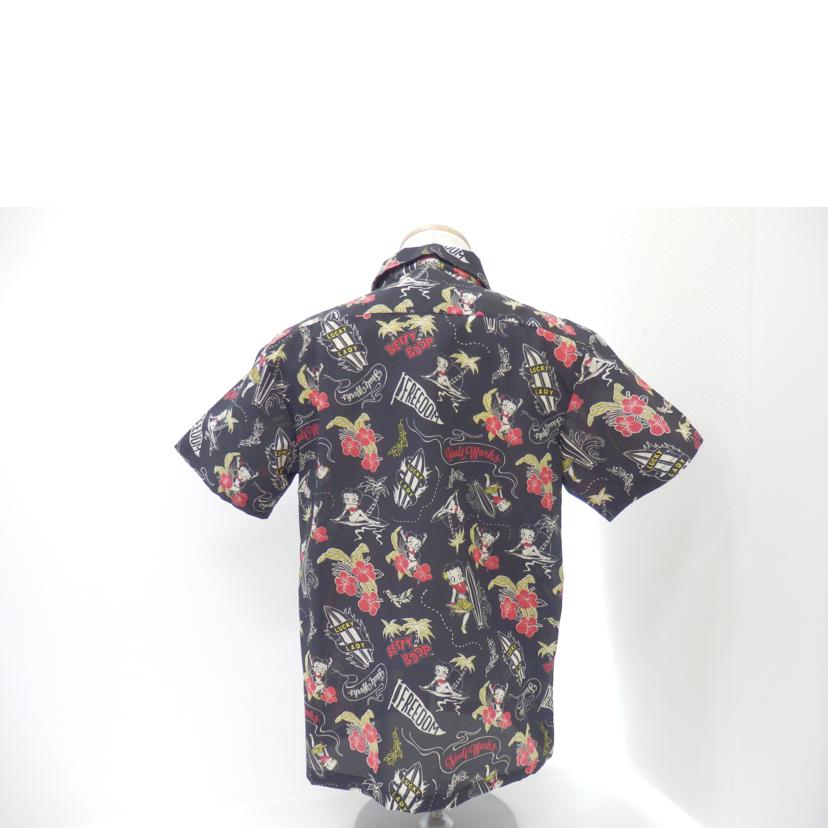 SKULL WORKS スカルワークス/BETTY BOOPアロハシャツ//ABランク/88