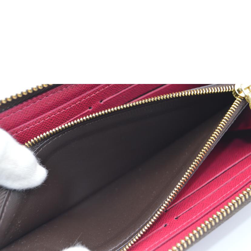 LV ルイヴィトン/ポルトフォイユ・クレマンス/モノグラム/フューシャ/M60742//SD4***/SAランク/89