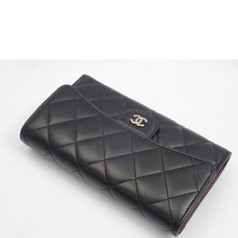 CHANEL CHANEL/マトラッセ三つ折り長財布//152*****/ABランク/62