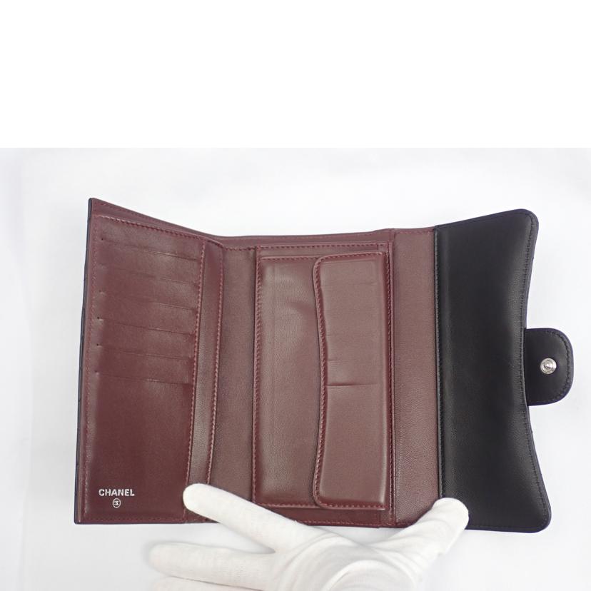 CHANEL CHANEL/マトラッセ三つ折り長財布//152*****/ABランク/62