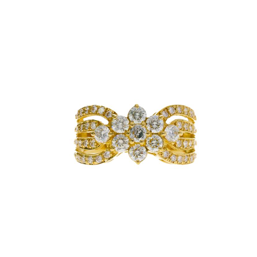 / K18ダイヤリング 1.00ct//Aランク/75